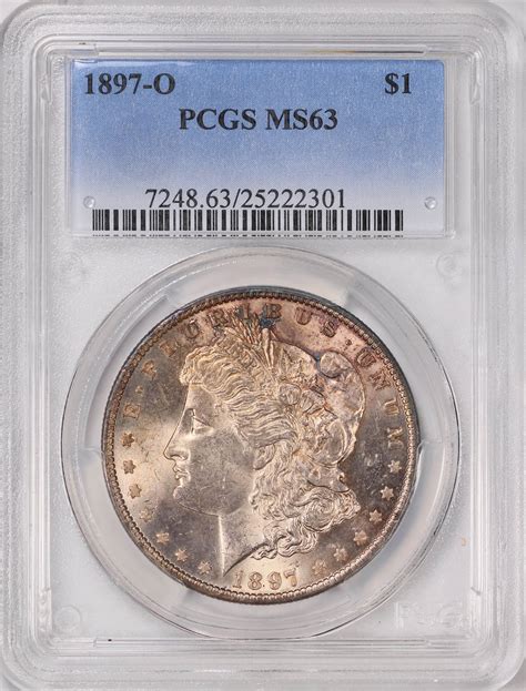 1897-O Morgan Silver Dollar PCGS MS-63 (Item 1672078 ...