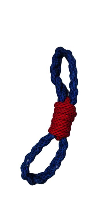 Buy Pause for Paws Blue & Red Rope Toy(Pack of 4) Online at Low Prices ...