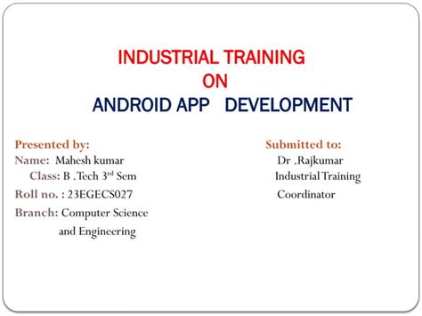 Image result for Android Development PPT