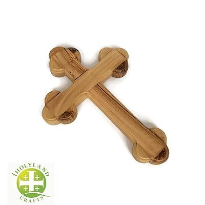 7 Inche Simple Wooden Wall Cross Gift, Olive Wood | Ubuy India