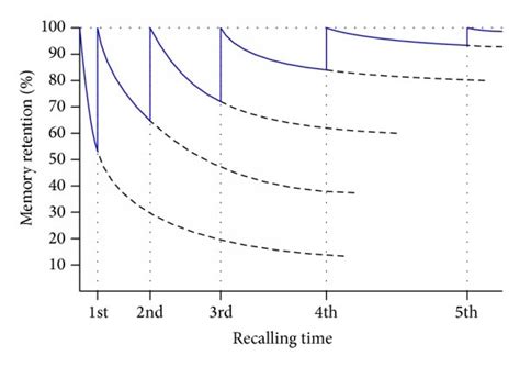 Image result for Forgetting Curve Graph