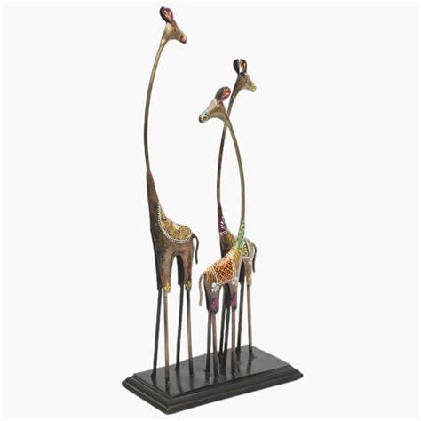 Buy VEDAS Mystical Indiana Metal Giraffe Table Accent from Vedas at ...