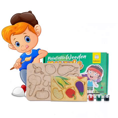 Giri - Vegetable Puzzle | Wooden Puzzle | Puzzle for Kids