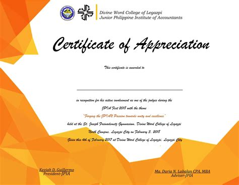 Free Printable Certificate Of Appreciation Template [PDF, Word]
