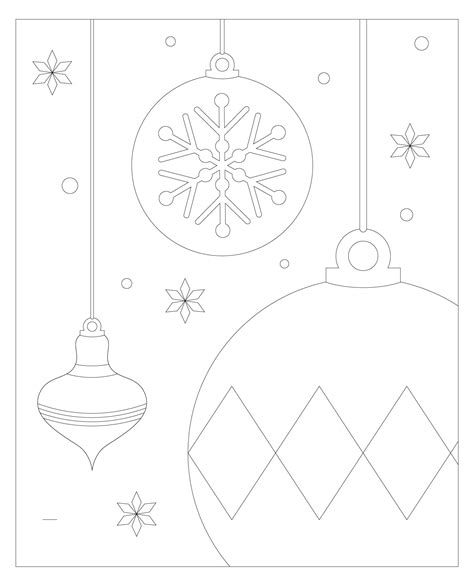 Preschool Christmas Ornaments - 13 Free PDF Printables | Printablee