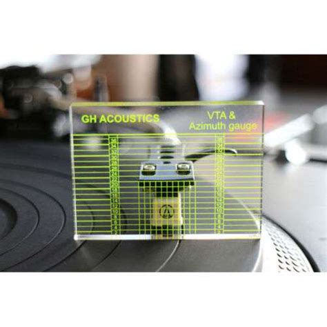 Precision Turntable Azimuth Ruler Headshell Alignment VTA Block ...