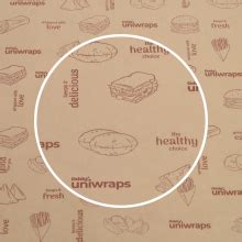 Oddy Uniwraps Brown Food Wrapping Paper, 12’’ x 5 Mtrs, Unbleached ...
