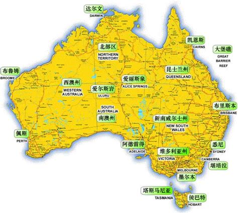 澳大利亚地形图高清版,澳大利亚地形图简图,澳大利亚地形图手绘_大山谷图库