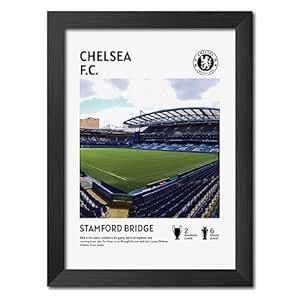 TenorArts Chelsea Stadium Poster Stamford Bridge Ground Laminated Photo ...