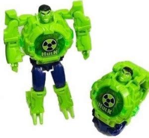 MFSHN Hulk Avengers Super Hero Transformer Robot Toy Convert into ...