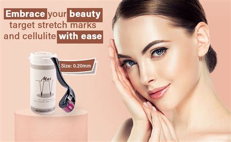 Mns Derma Roller 540 Titanium Micro Needles (0.20mm) : Amazon.in: Beauty