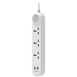One Beat Universal Sockets and USB Charging Ports with Indicatori Plug ...