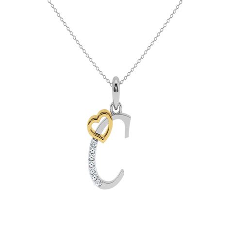 C Cherish Diamond Pendant | Neel Jewels – Sparkle Meets Sentiment