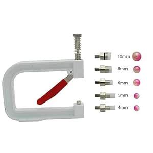 Bharat Pearl Setting Machine with Sample Beads & revit Pack of 1 Beads ...