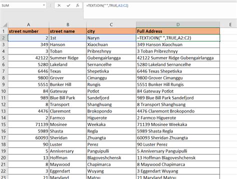 Multiple Columns into Single Column Excel 的图像结果