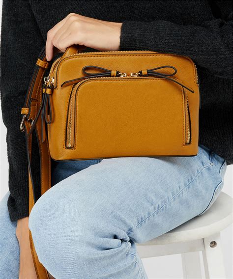 Buy Taylor Double Zip Xbody Online - Accessorize India