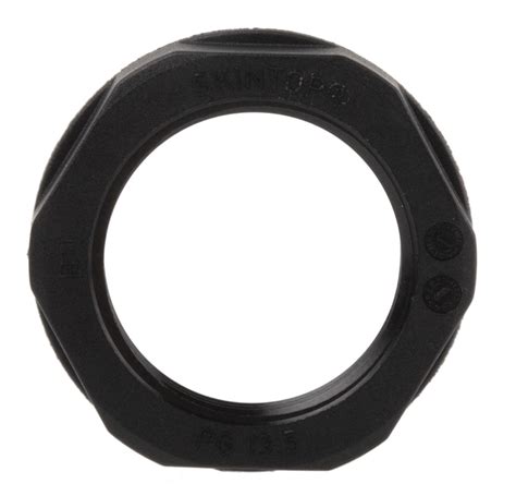 53019230 Lapp | Lapp Black Fibreglass PA Cable Gland Locknut, PG13.5 ...