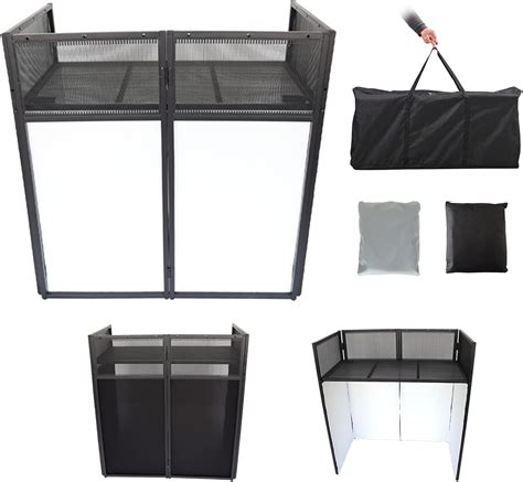 Sardoxx Portable DJ Booth DJ Facade Adjustable Nepal | Ubuy