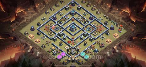 Best Max Levels War Base TH13 with Link - Town Hall Level 13 CWL Base ...