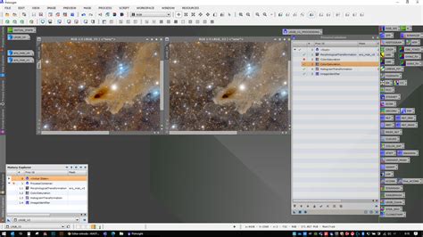 PixInsight Projects 的图像结果