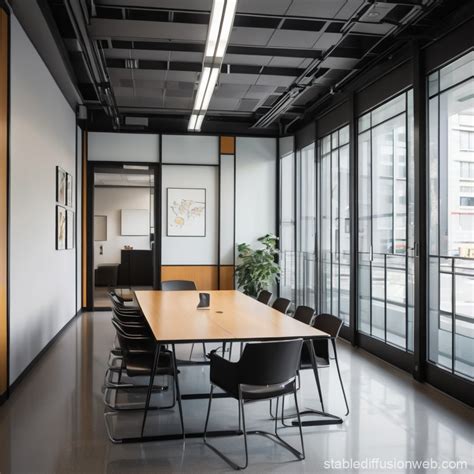 Modern Office Floor Plan | Stable Diffusion Online