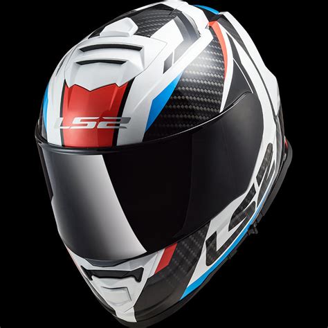 LS2 FF800 Storm Racer Red Blue White Gloss Helmet– Moto Central