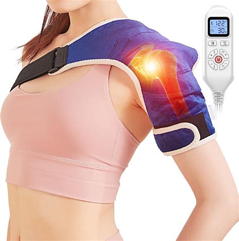 Amazon.com: ALDIOUS Shoulder Heating Pad for Shoulder Pain Relief, Electric Heated Shoulder Wrap ...