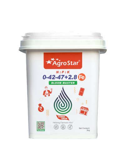 AgroStar NPK 0:42:47+2.8% Fe (Bloom Master) 3 kg - Agrostar