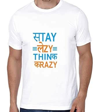 Buy Crazy Sutra Premium Dry-FIT Polyester Unisex Half Sleeve Casual ...