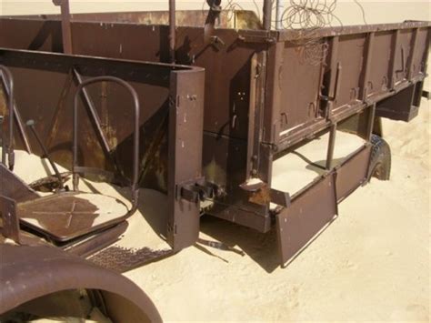 WW2 time warp: Long Range Desert Group vehicle abandoned in the desert ...