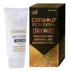 MEDISHOPP Cutigold Rich Extra Face Wash | Visible Lightening And Skin ...