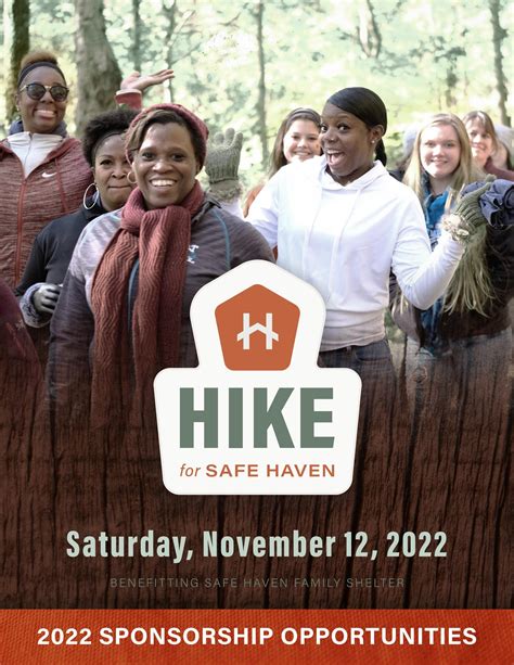 18th Annual Hike for Safe Haven Sponsor Packet by Safe Haven Family ...