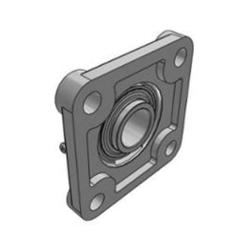 UCF 205-16 SKF | 4 Hole Flange Bearing Unit, UCF 205-16, 25.4mm ID ...