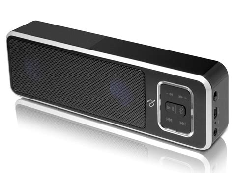 Aluratek ABS02F Portable Bluetooth Wireless Speaker/Speakerphone with ...