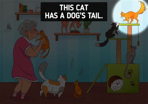 Brain Teaser for Testing Your IQ: Can you spot mistake in Granny's Cats ...
