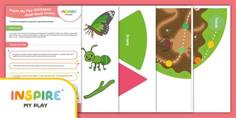 Inspire My Play: Minibeast Themed Small World Inserts