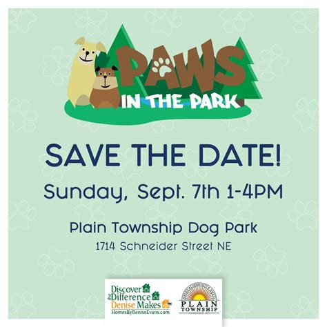 Paws in the Park Plain Township Dog Park 2025, Plain Township Veterans ...