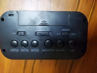 Buy Bulfyss by UrbanFix USB Rechargeable Digital Alarm Clock Battery ...