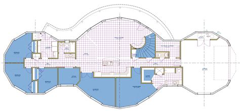 Image: Arcadia Dome Home First Floor Plan - Monolithic Dome Institute