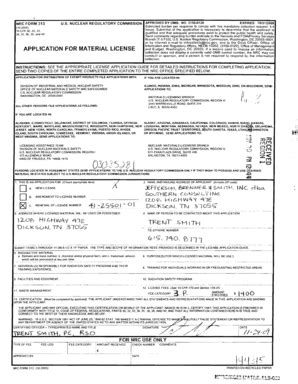 Fillable Online pbadupws nrc Southern Consulting Nuclear Gauge Safety ...