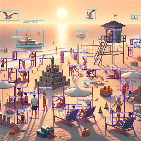 Yolo Computer Vision 的图像结果