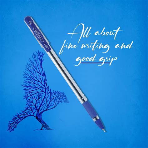 Cello Pen Finegrip 0.7mm Ball Pen - Blue