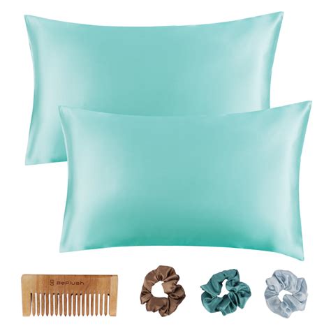 Buy BePlush Satin Pillow Cover Set Of 2: Luxurious Hair Care – Mush