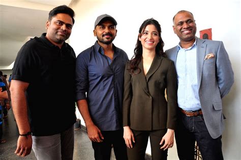 Press meet of Telugu film Oopiri