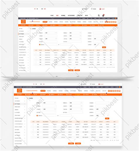 Hospital Information System User Interface 的图像结果