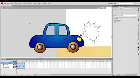 Image result for Tutorial Using Adobe Flash to Animate a Car