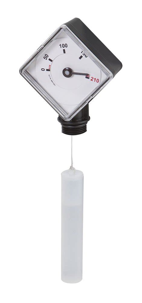 GROZ Drum Level Indicator with 0-210 Liter Scale| Ideal for Fluid Level ...