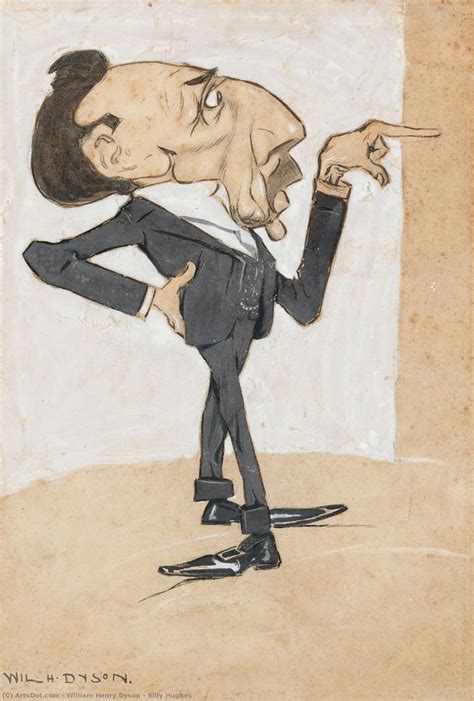 Order Artwork Replica Billy Hughes by William Henry Dyson (1880-1938 ...