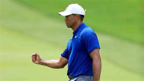 Tiger Woods happy to grind it out on encouraging first day at Firestone ...