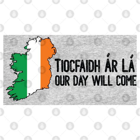 Tiocfaidh Ár Lá - Ireland with flag overlay - Ireland - Long Sleeve T ...